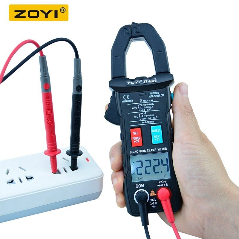 مولتی متر کلمپی زویی مدل ZT-QB9