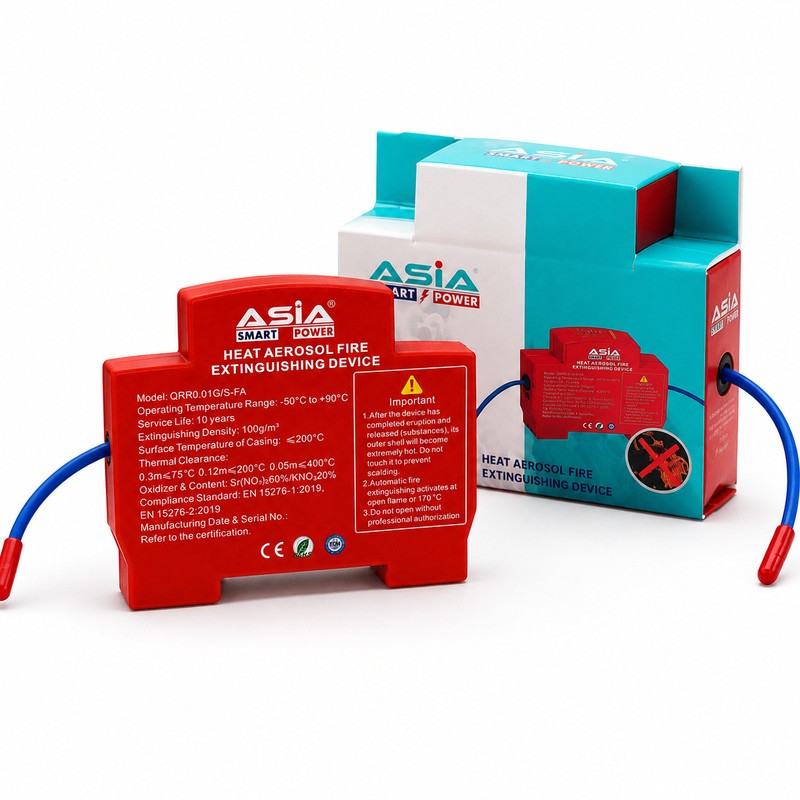 فیوز اطفای حریق تابلو برق آسیا مدل Heat Aerosol Fire Extinguishing Device