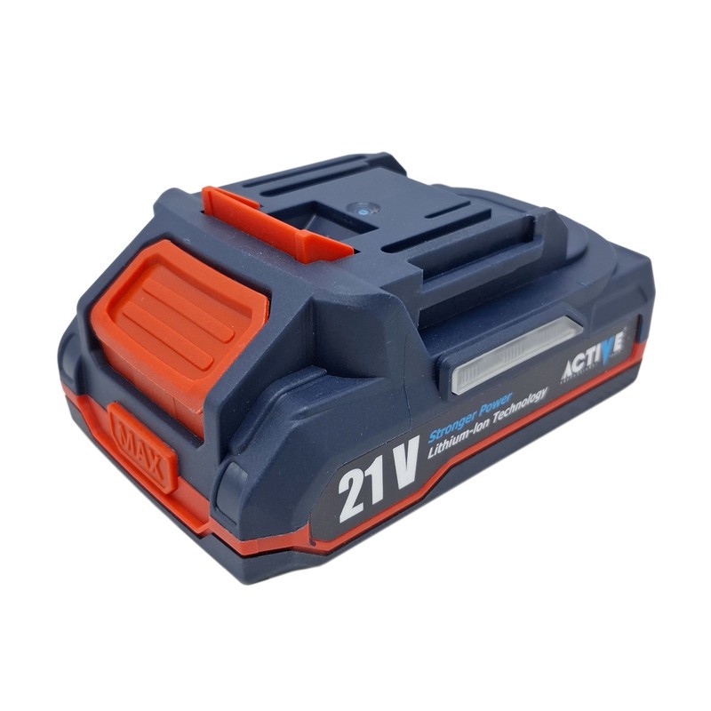دریل چکشی شارژی صنعتی براشلس 10میلی متری 21 ولت اکتیو مدل AC_7821CH