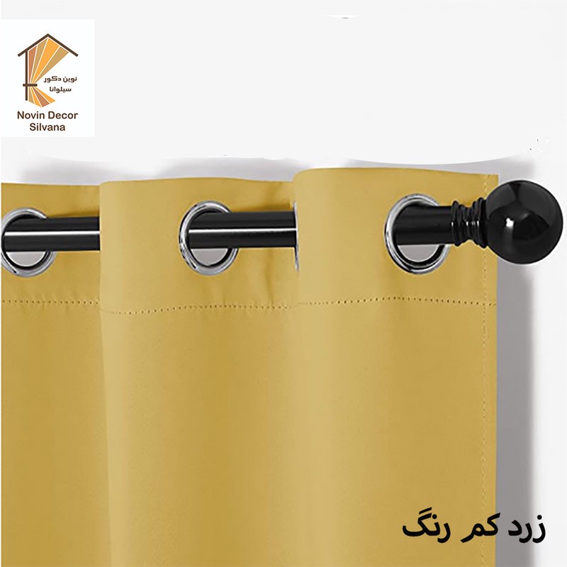 پرده پانچ نوین دکور سیلوانا مدل کتان 1_28 سایز 280x140 سانتیمتر