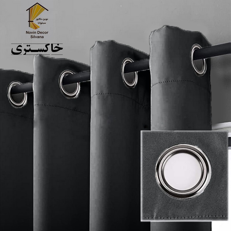 پرده نوین دکور سیلوانا مدل لاکچری 180 _ 1 سایز 180x140 سانتیمتر