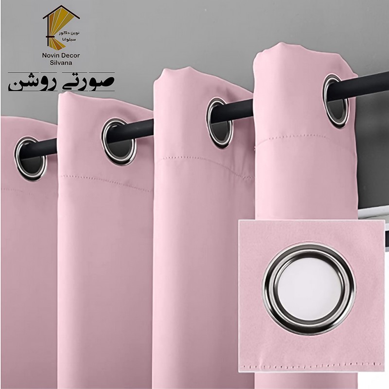 پرده نوین دکور سیلوانا مدل لاکچری 180 _ 1 سایز 180x140 سانتیمتر