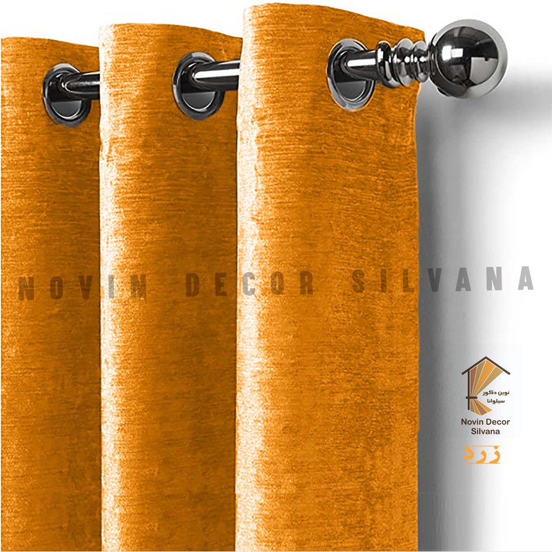 پرده نوین دکور سیلوانا مدل مخمل شانل 1 _ 180 سایز 180x140 سانتیمتر