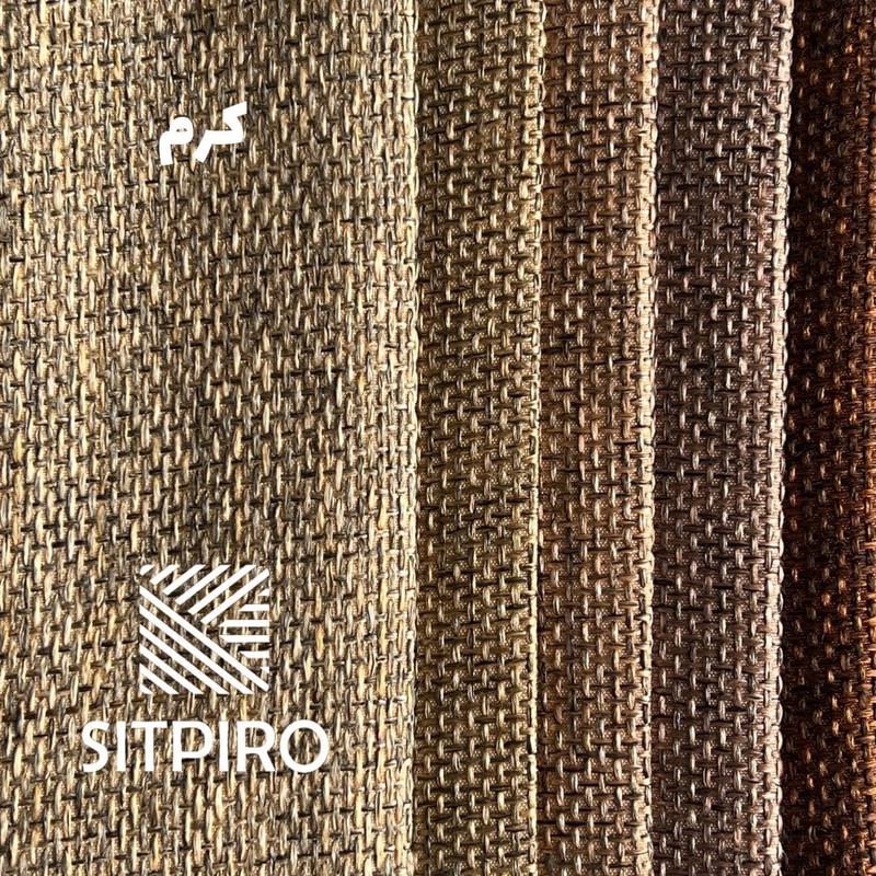 پرده نوین پرده خورشید مدل کتان ملانژ کد NR117 سایز 280x140 سانتی متر