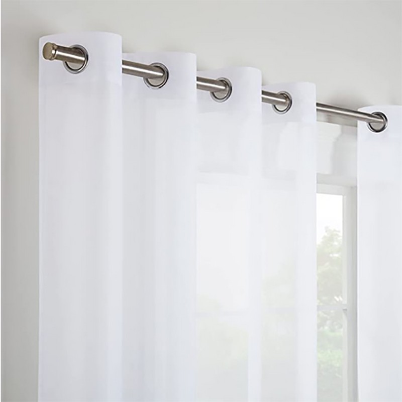 پرده نوین دکور سیلوانا مدل حریر ساده NY14 سایز 280x140 سانتیمتر