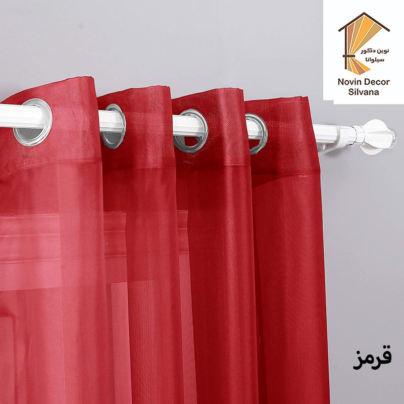 پرده نوین دکور سیلوانا مدل حریر Silvana23 سایز 230 140 سانتی متر