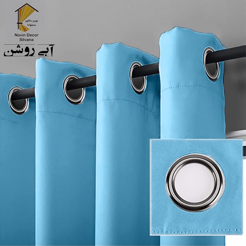 پرده نوین دکور سیلوانا مدل لاکچری 28 _ 1 سایز 280x140 سانتیمتر