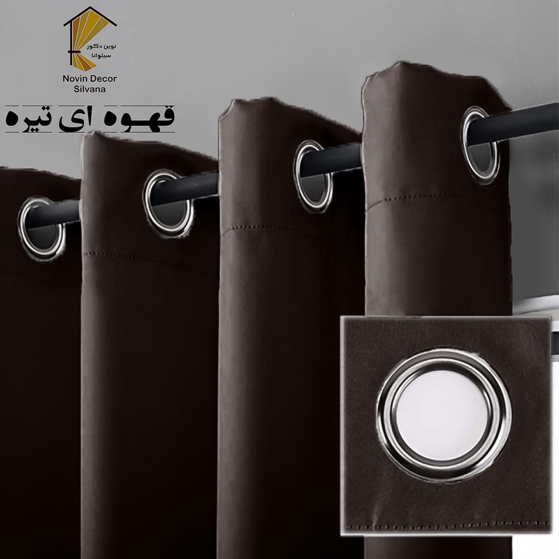 پرده نوین دکور سیلوانا مدل لاکچری 28 _ 1 سایز 280x140 سانتیمتر