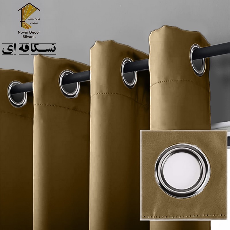 پرده نوین دکور سیلوانا مدل لاکچری 28 _ 1 سایز 280x140 سانتیمتر