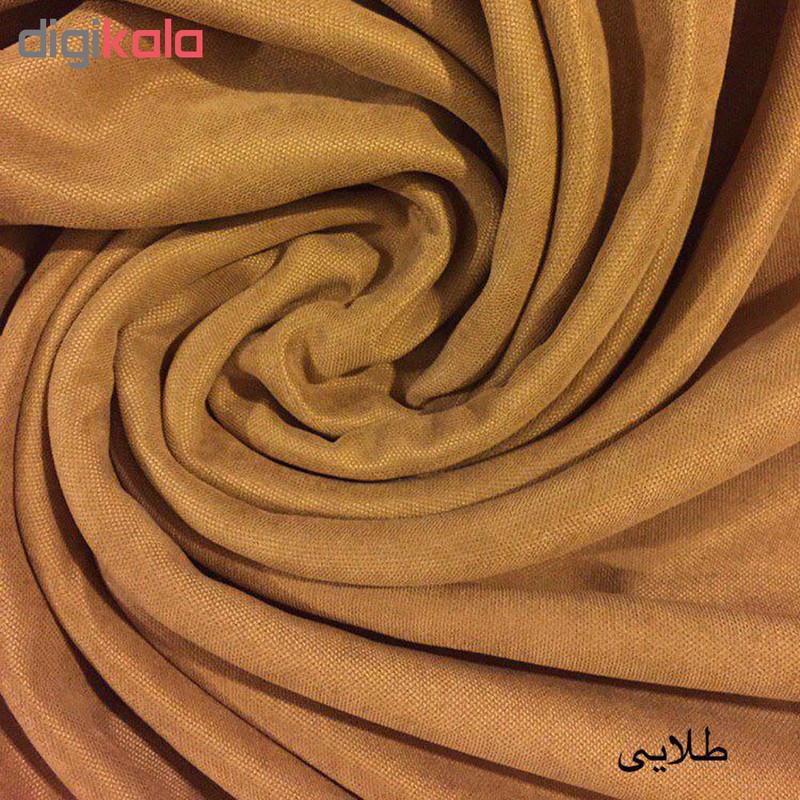 مجموعه دو عددی پرده مخمل بریلنت مدل N1002 سایز 280 140 سانتی متر