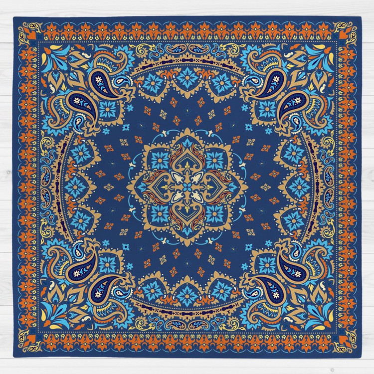 رومیزی طرح ترمه سنتی کد 9962