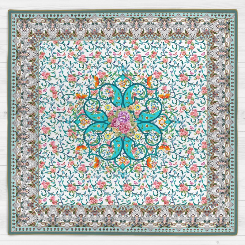 رومیزی طرح سنتی کد 9988