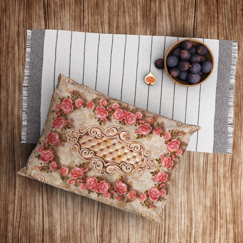 روبالشی طرح گل مدل rob234