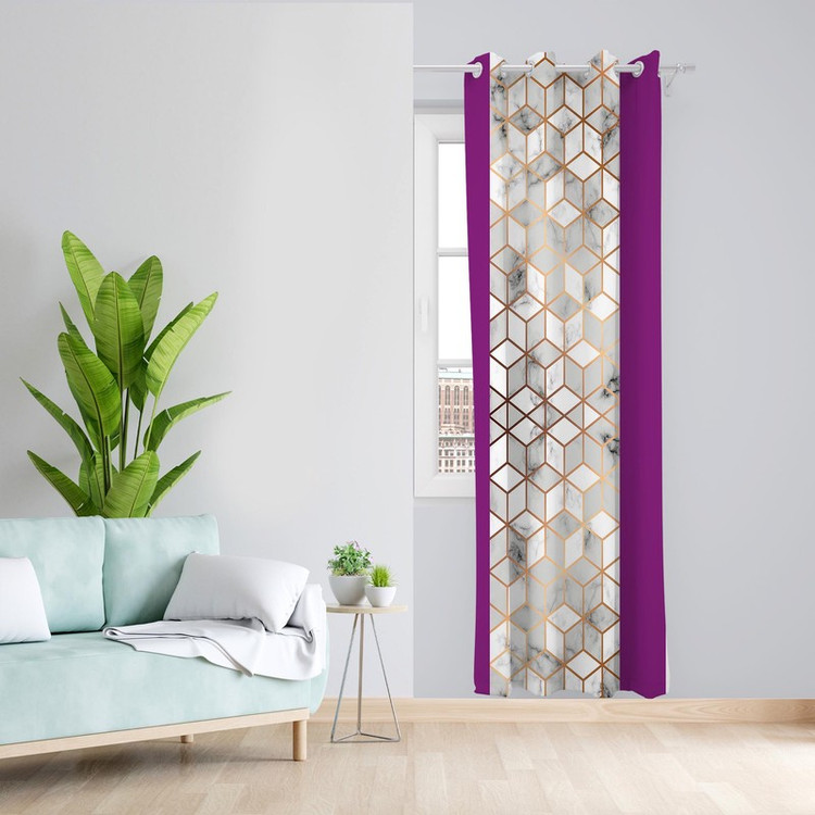 پرده مدل مخمل پانچی کد 1011 سایز 200x140 سانتی متر
