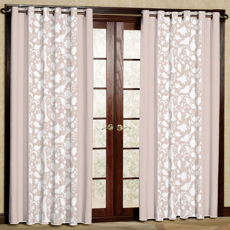 پرده مدل مخمل پانچی کد 1825T2 سایز 200x140 سانتی متر