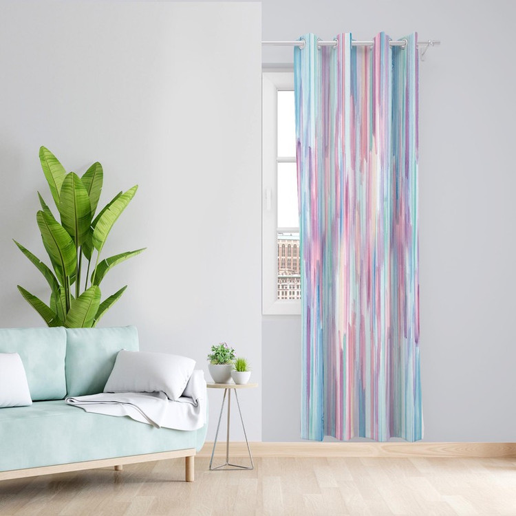 پرده مدل مخمل پانچی کد 1055 سایز 140x200 سانتی متر