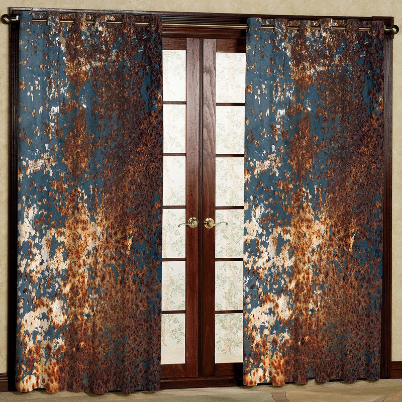 پرده مدل طلاکوب پانچی کد 2183 سایز 200x140 سانتی متر