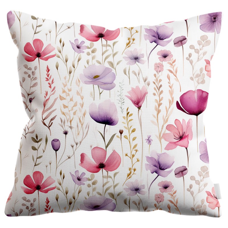 کوسن مدل گل و شاخه آبرنگی کد 305