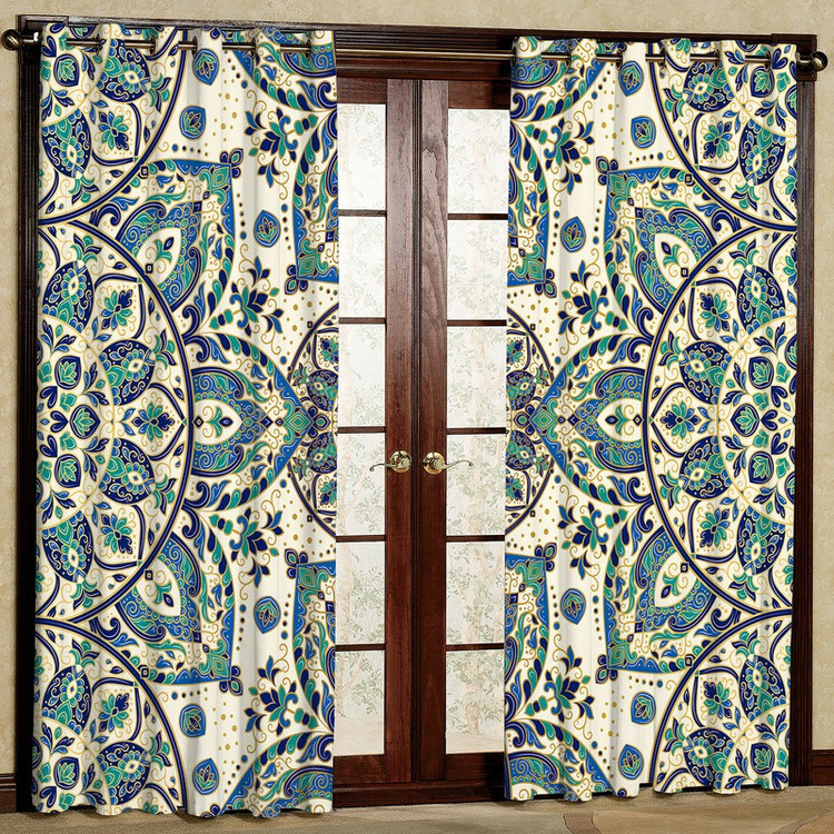 پرده مدل مخمل پانچی کد 1991 سایز 200x140 سانتی متر