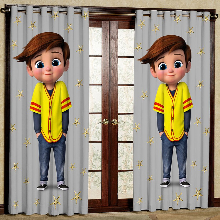 پرده مدل مخمل پانچی کد 4754 سایز 140x280 سانتی متر