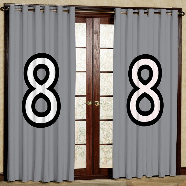 پرده مدل مخمل پانچی کد 7452 سایز 280x140 سانتی متر