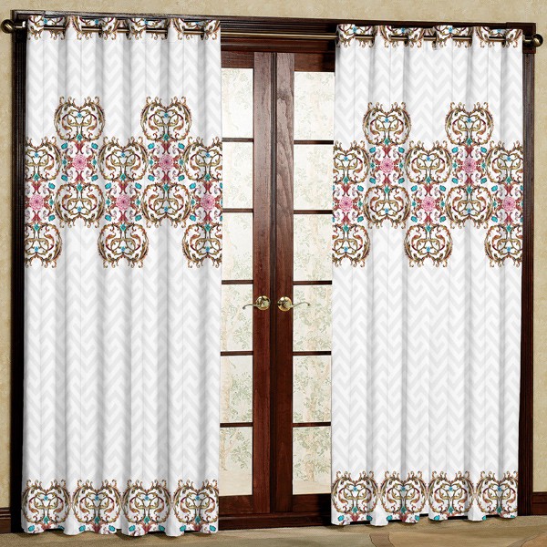 پرده مخمل پانچی کد 5847 سایز 280x140 سانتی متر