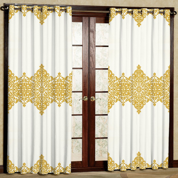 پرده مدل طرح دار مخمل پانچی کد 4155 سایز 200x140 سانتی متر