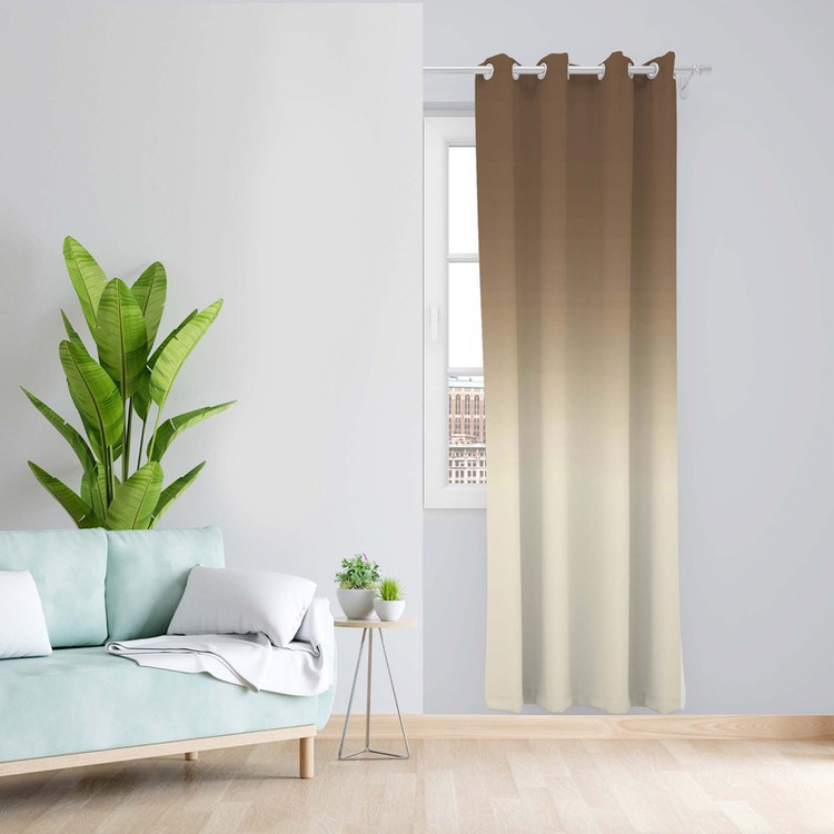 پرده طرح سایه روشن مدل مخمل پانچی کد 5010L z سایز 140x200 سانتی متر