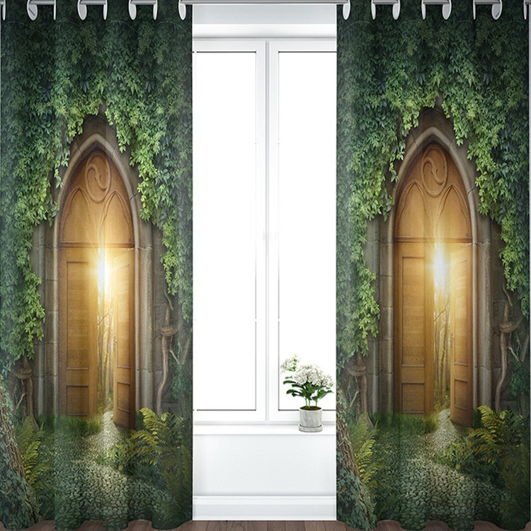پرده مدل پانچی DK300 26 سایز 300x135 سانتی متر