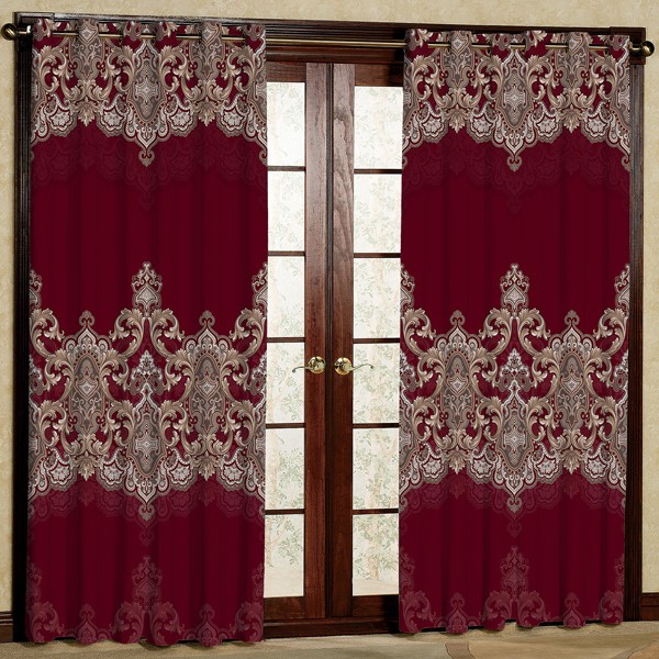 پرده مدل مخمل پانچی کد 7342 سایز 280x140 سانتی متر