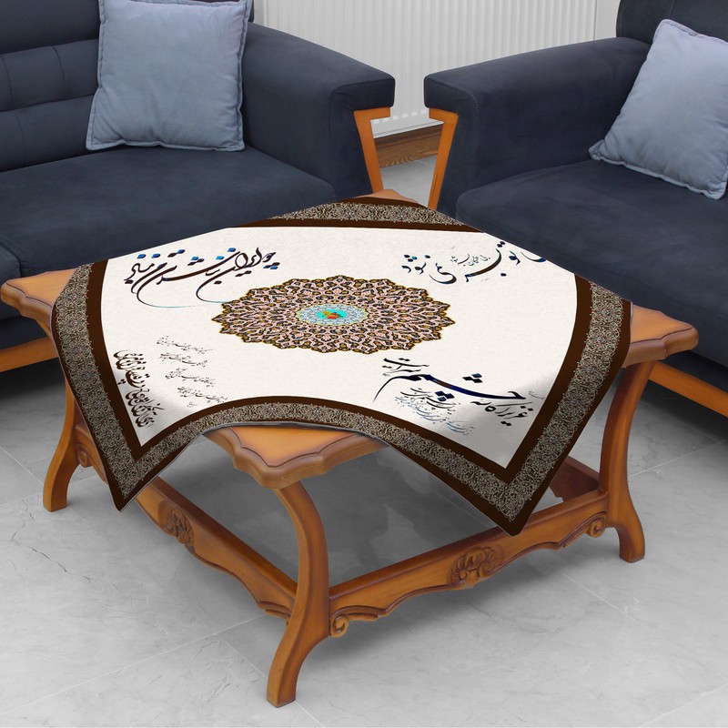 رومیزی طرح نوشته کد 9911