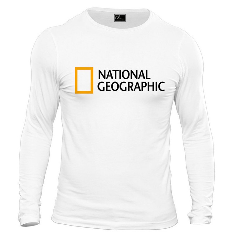 تیشرت آستین بلند مردانه مدل NATIONAL GEOGRAPHIC کد J02
