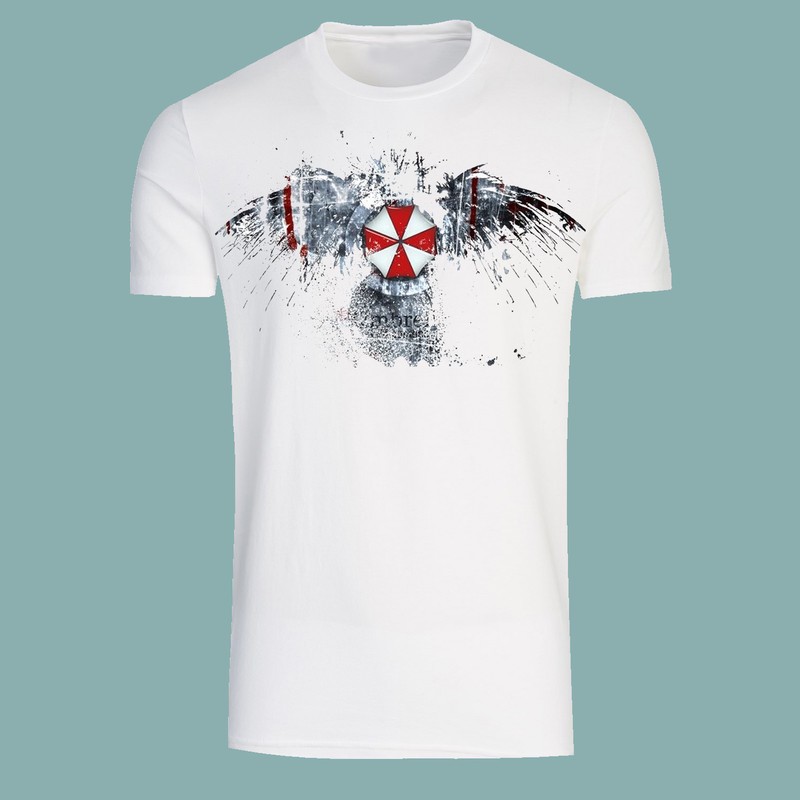 تیشرت آستین کوتاه مردانه مدل resident evil کد 506