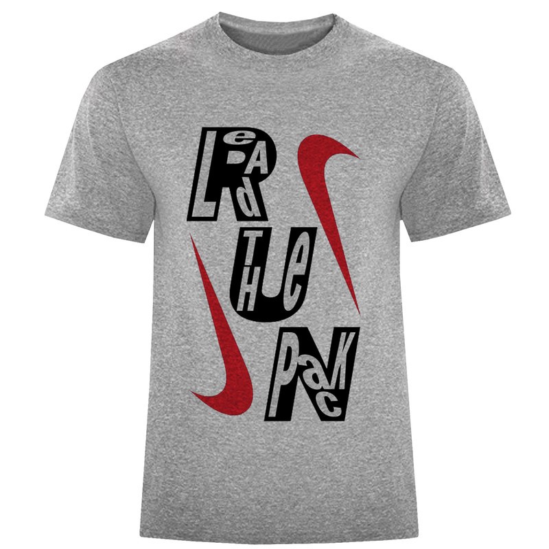 تی شرت آستین کوتاه مردانه مدل F1227 RUN