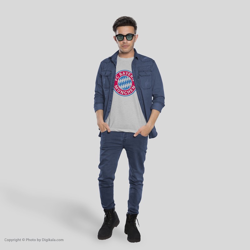 تی شرت مردانه طرح بایرن مونیخ کد S54