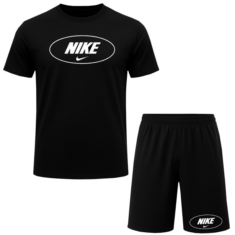 ست تی شرت آستین کوتاه و شلوارک راحتی مردانه مدل A317