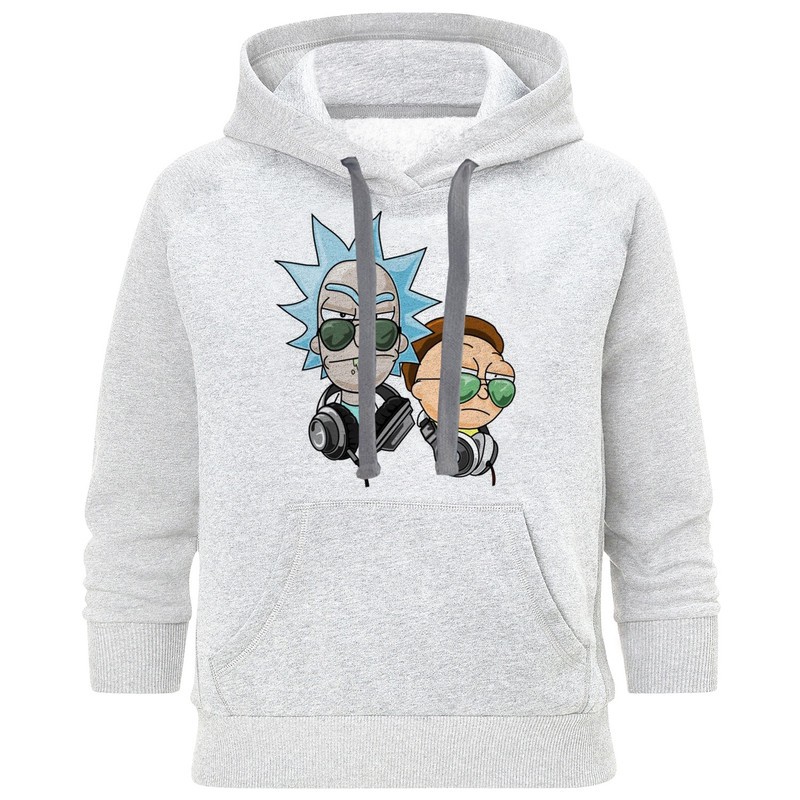 هودی مردانه طرح Rick & Morty کد M39